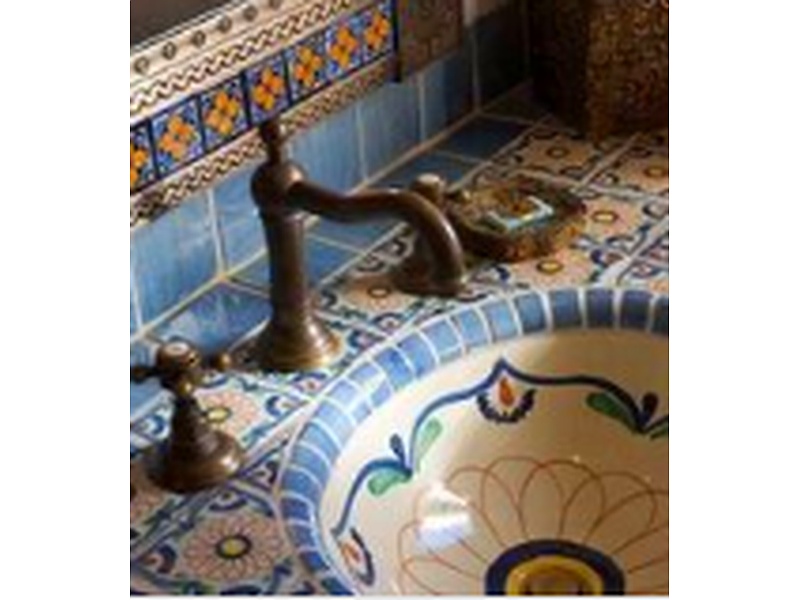Pisos de cerámica en diseños México AZULEJOS TALAVERARA GODINEZ