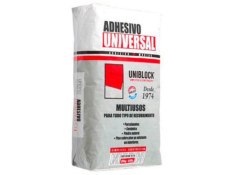 Adhesivo universal uniblock 20KG México