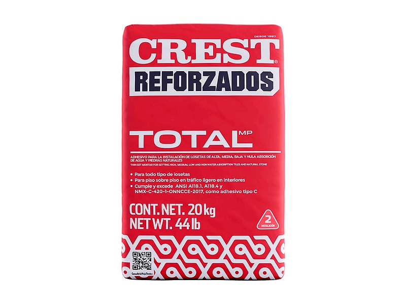 Base de cemente Crest total México