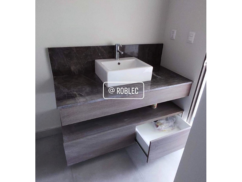 mueble de cocina de cuarzo México Roblec