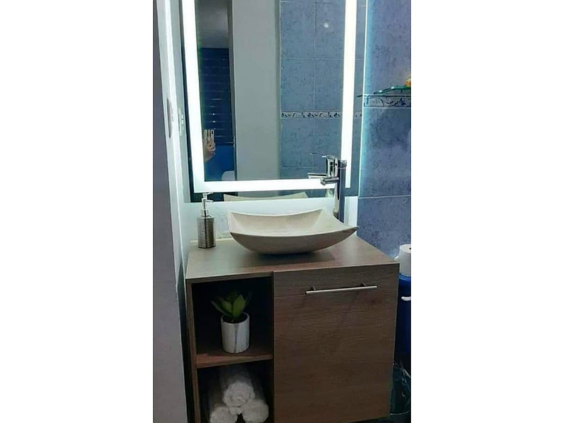 mueble de baño con espejo México Roblec