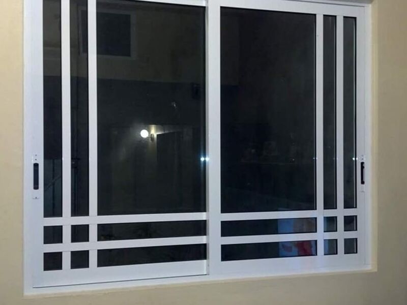 Ventana Aluminio Blanca En Vista Hermosa - Construex México