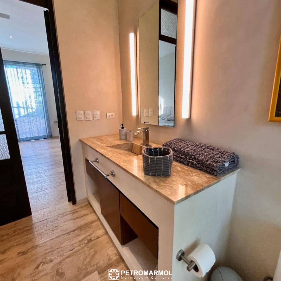 Cubierta de Mármol y Granito para tu Baño Mexico