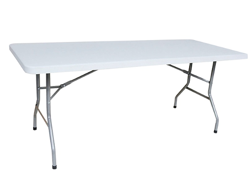 MESA RECTANG 1.80M BLANCA MÉXICO
