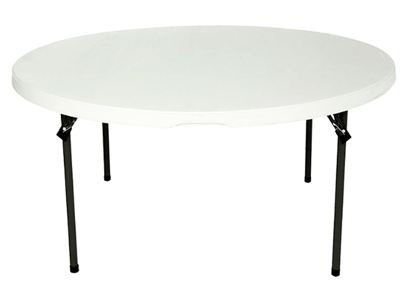 MESA REDONDA 1.50M BLANCO MÉXICO