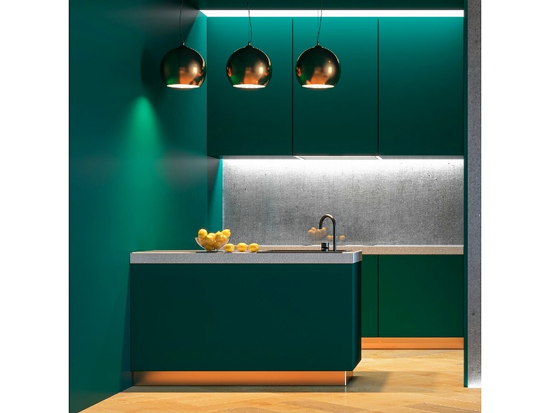 Mueble de Cocina Verde México
