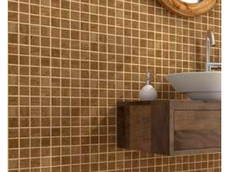 Ceramica a cuadros cafés Mexico Tecnopiso Aguascalientes