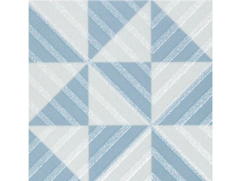 Ceramica color celeste con blanco Mexico El azulejo.com