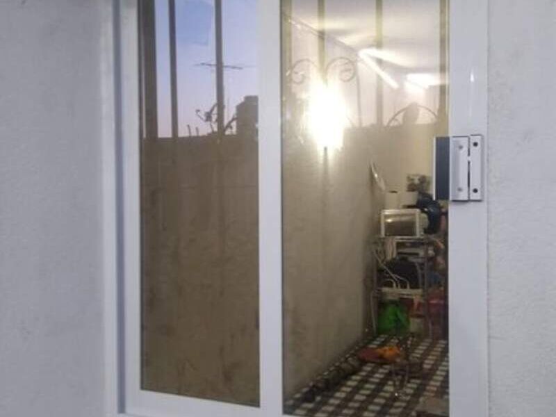 Ventana de aluminio blanco méxico