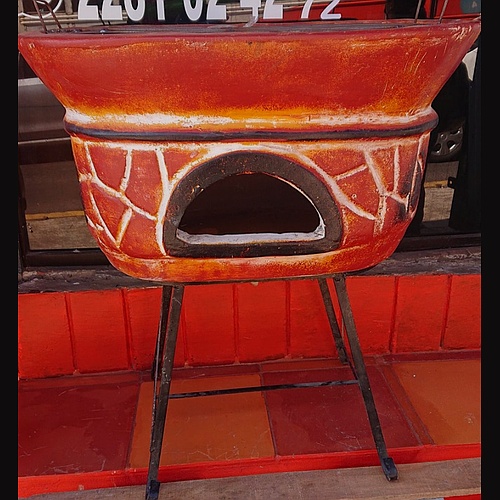 Horno asador de barro México