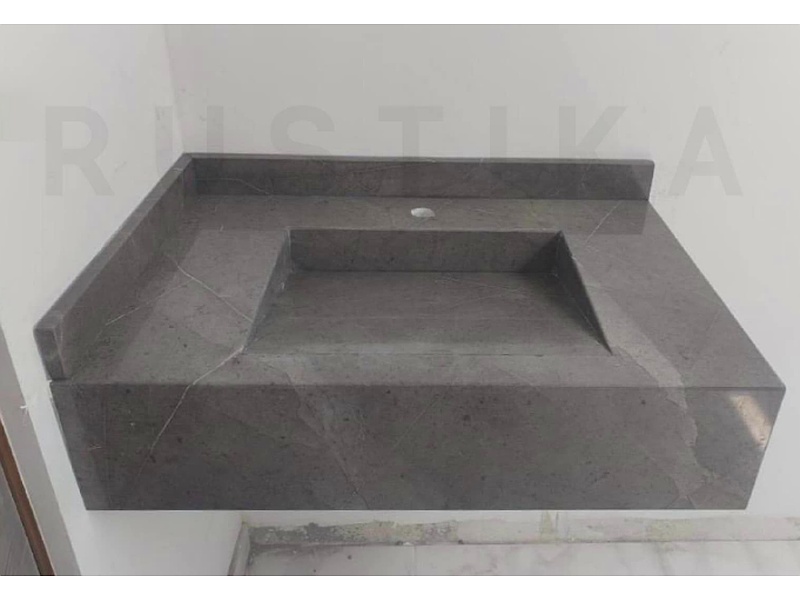 Lavabo en rampa marmol Veracruz
