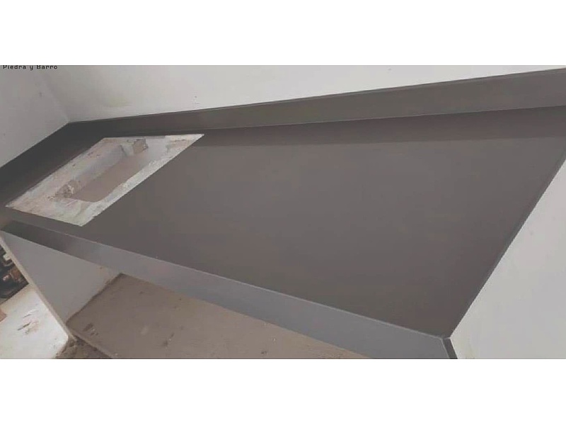 Mesón de cuarzo gris Mexico