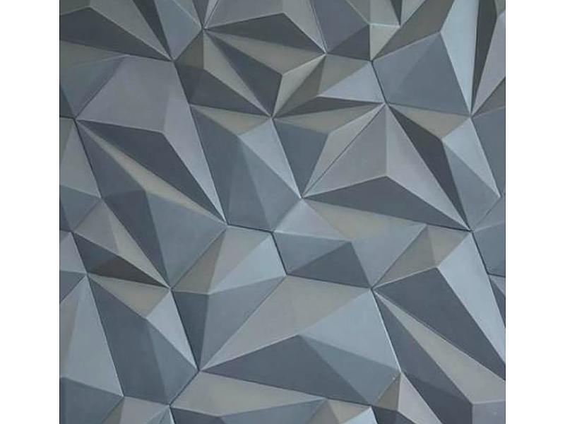 Panel 3D color plomo Mexico