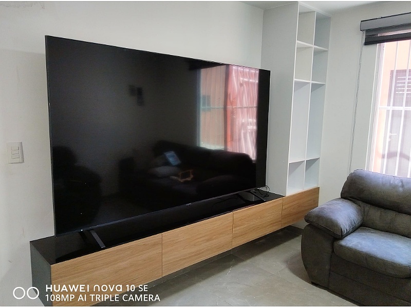 Mueble para TV en Melamina México