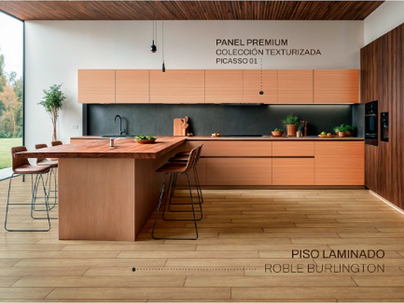 Piso Laminado en Madera de Roble México