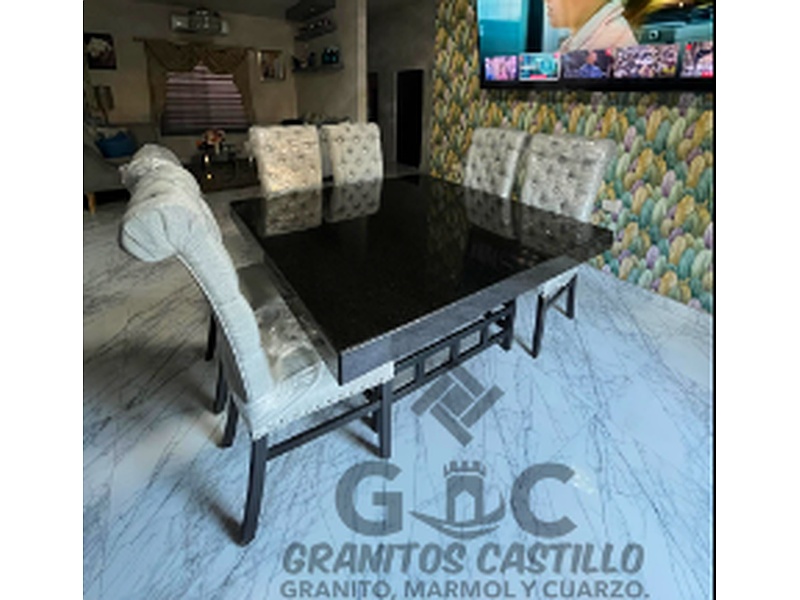 Comedor Granito Negro San Gabriel México