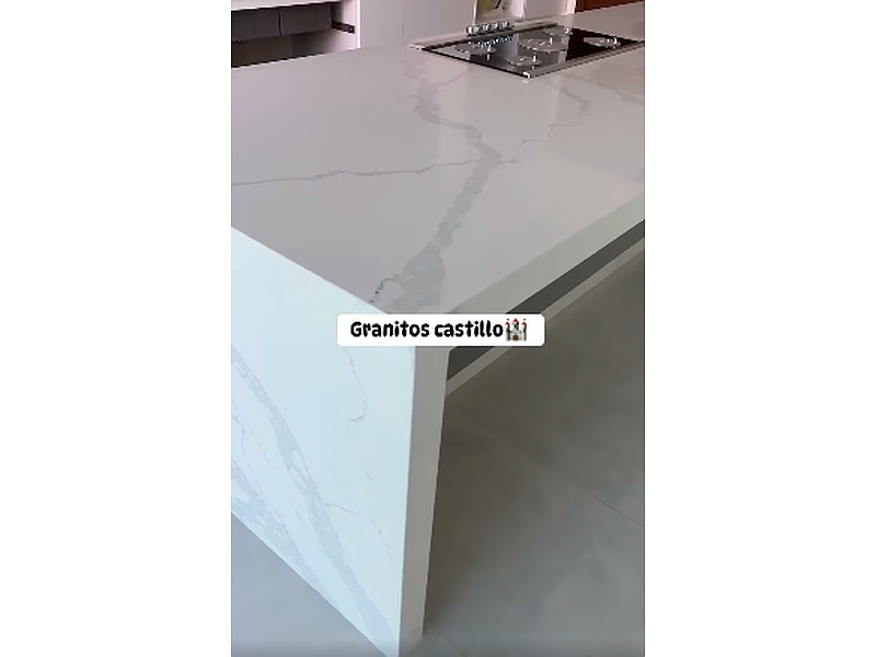 Barra Estilo Grapa Cuarzo Blanco con Beta México