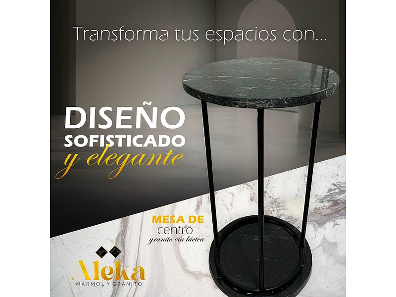 Mesa de centro de granito México