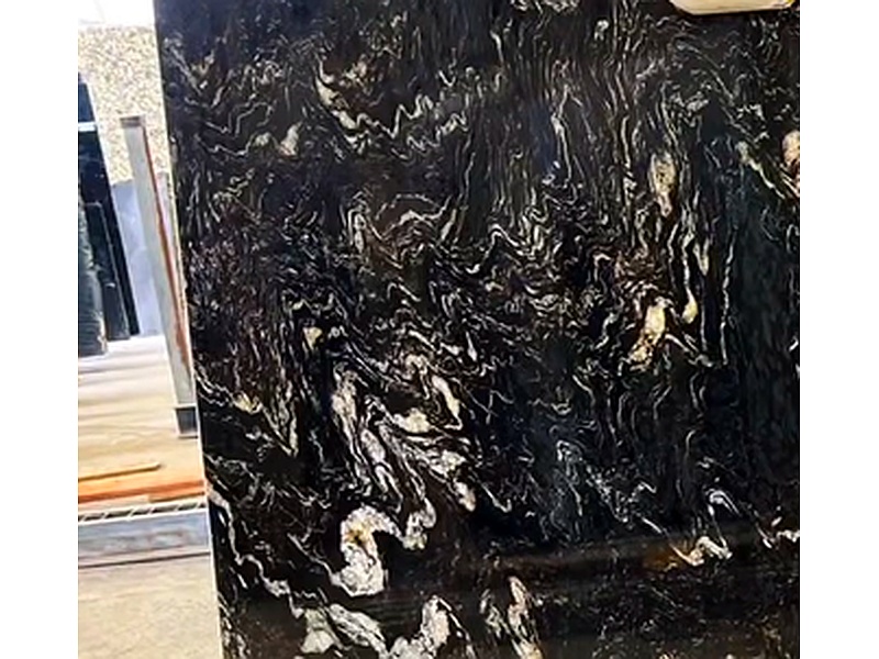 Mármol negro con blanco Mexico ROYAL MÁRMOL