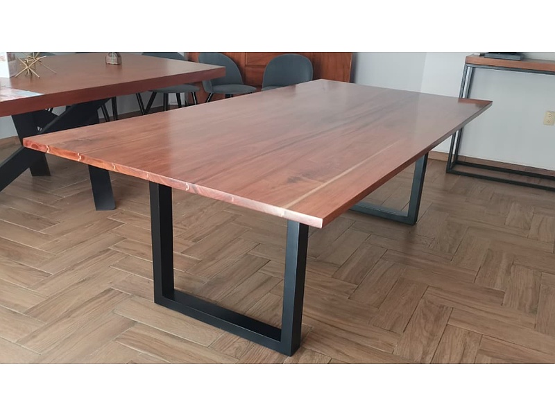 Mesa comedor en madera de tzalam México Carpinteria Hadad -Muebleria Karime