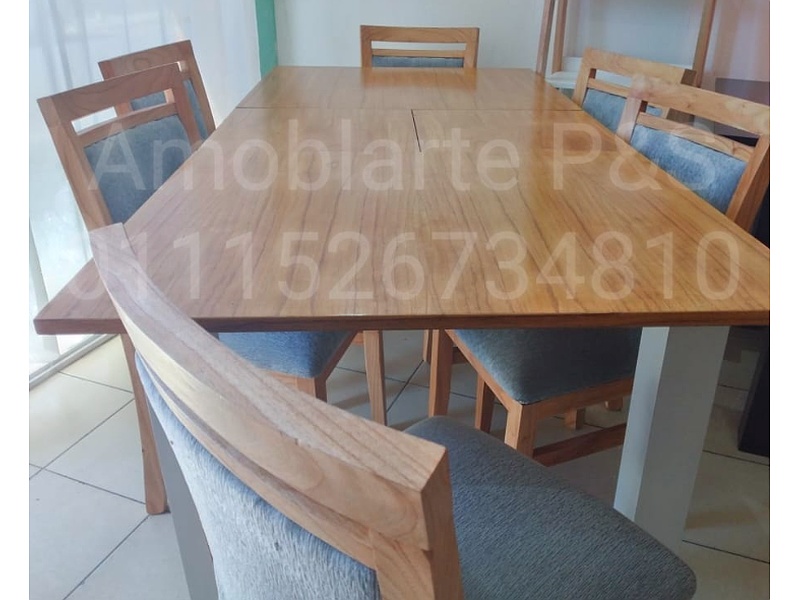 juego de comedor moderno México Muebleria Esperanza