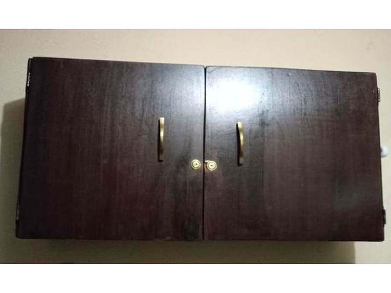 Mueble Empotrado Negro/Chocolate México