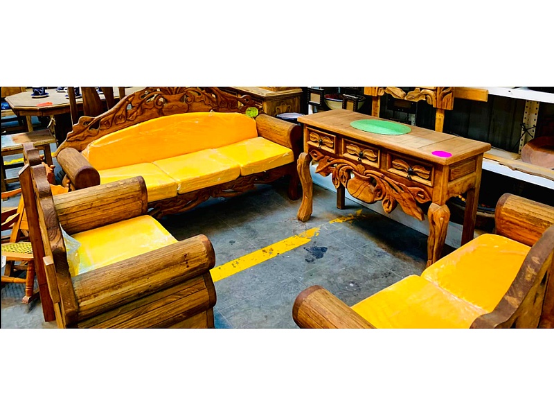 Sillon tapiz amarillo México