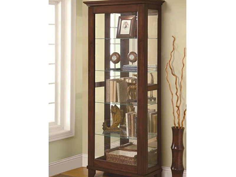 Cabinete de vidrio para sala MUEBLES VEGA MONCLOVA