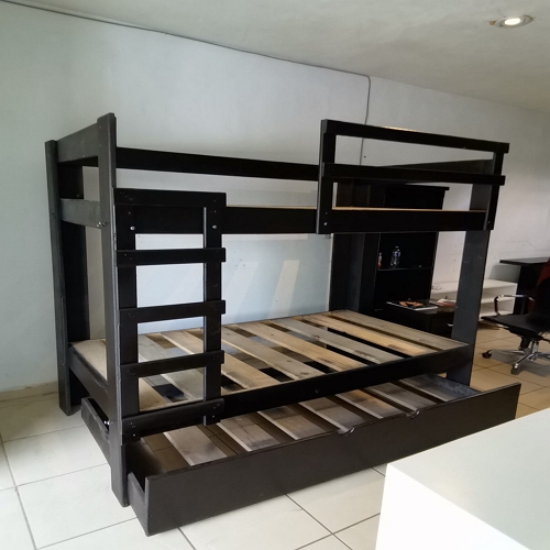 Cama Queen Size de Madera MEXICO