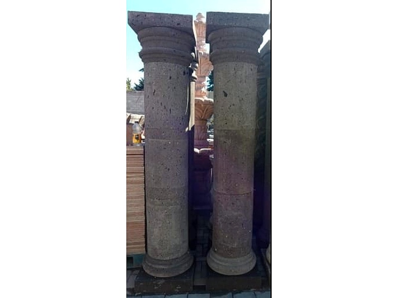 columna de concreto modelo toscano Toluca Canteras Toluca