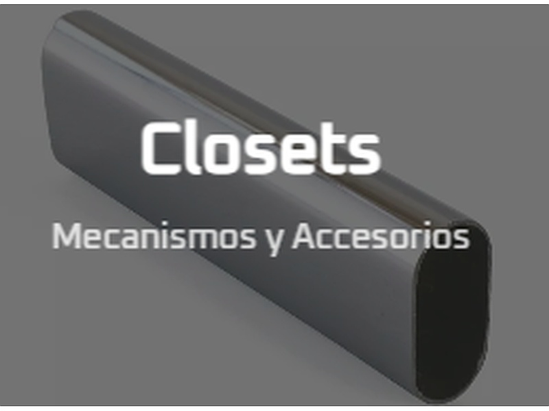 Muebles, clóset de madera México HERRAJES Y BISAGRAS