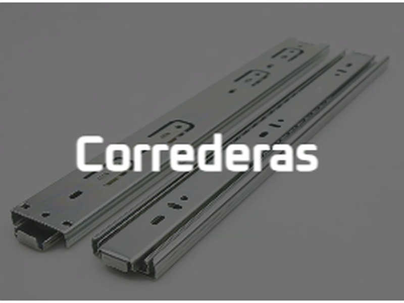 Corredoras de aluminio México HERRAJES Y BISAGRAS