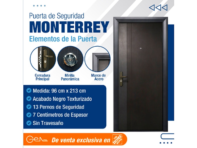 Puerta de Seguridad Monterrey Mexico