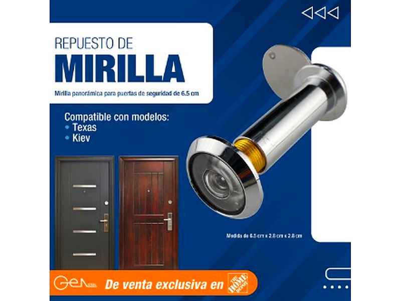 Respuesto de mirilla Mexico
