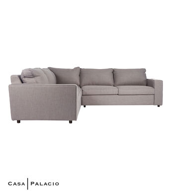 Sofa moderno de 3 plazas Gris Mexico