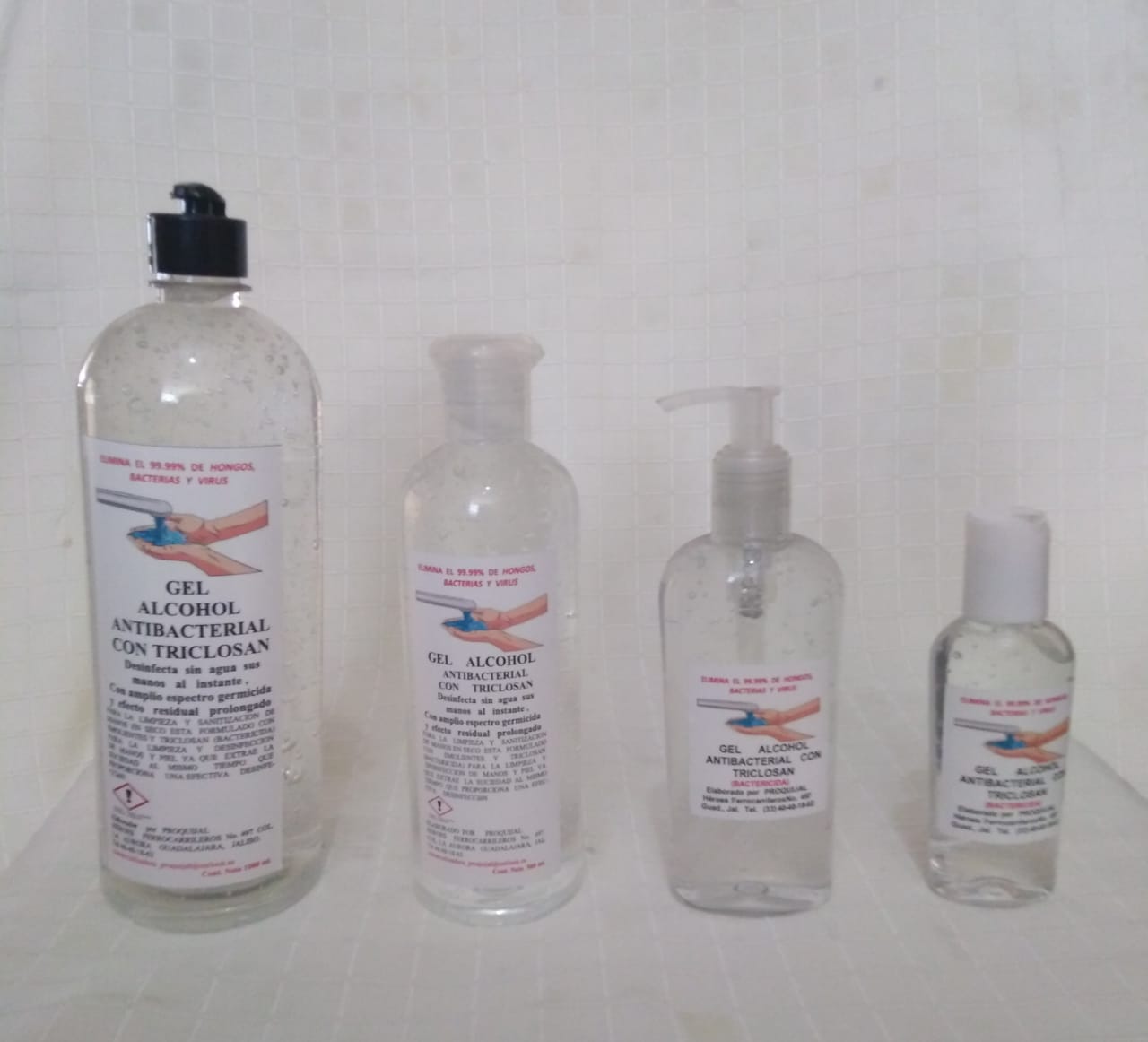 GEL ALCOHOL ANTIBACTERIAL MÉXICO