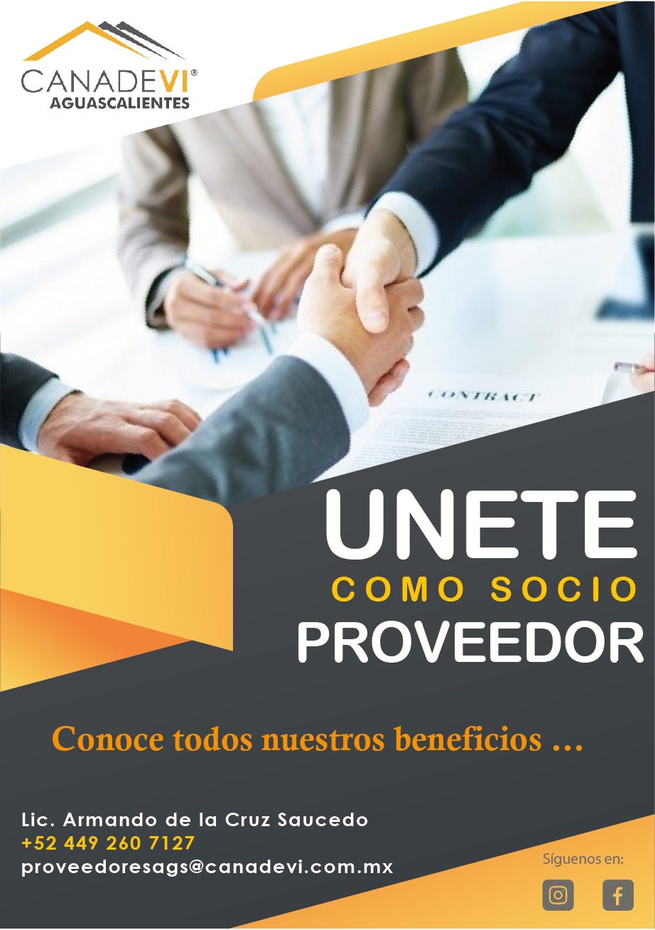 SOCIO PROVEEDOR CANADEVI