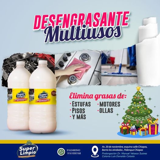 Desengrasante multiuso México 