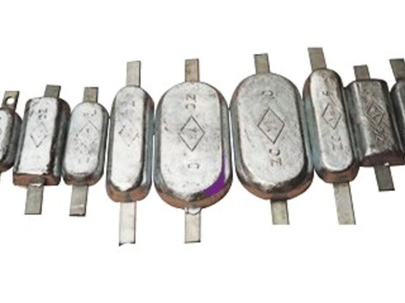Anodos de zinc ESVA SOLUTIONS Mexico