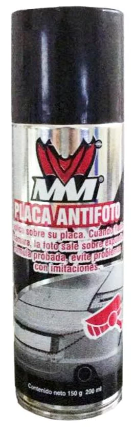 Placa Antifoto México
