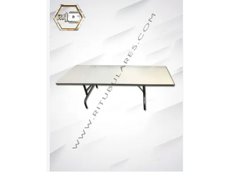 Mesa Rectangular de 0.75 x 2.44 Mts