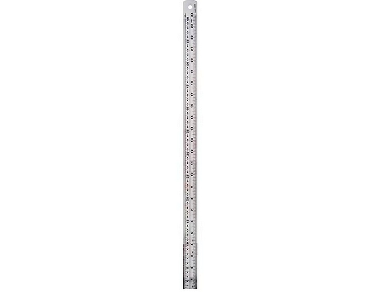 Regla acero inoxidab 24"  TEPIC