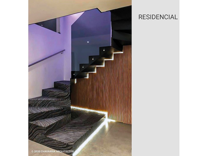 Diseño Iluminación Escaleras México