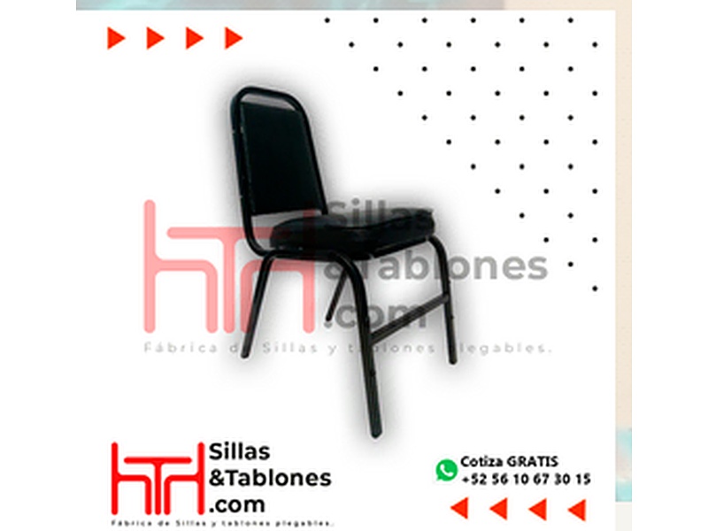 SILLA APILABLE ESMALTADA