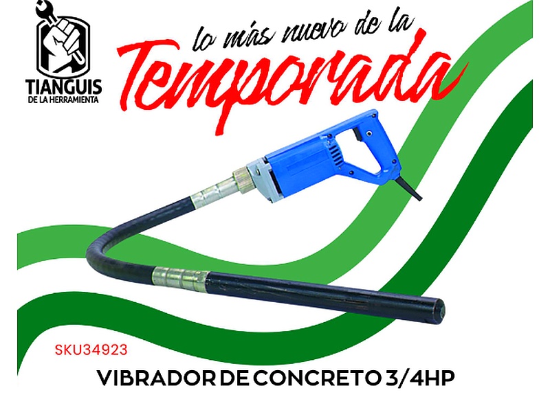 Vibrador de Concreto México