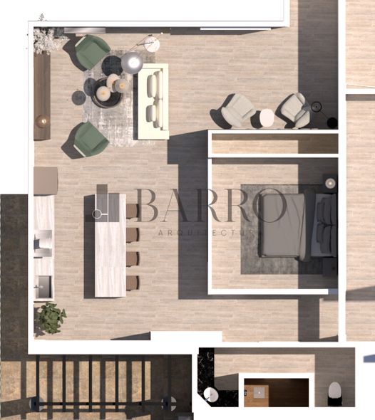 Diseño  área habitacional México