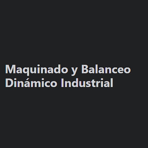 MBDI Balanceo Dinámico Industrial