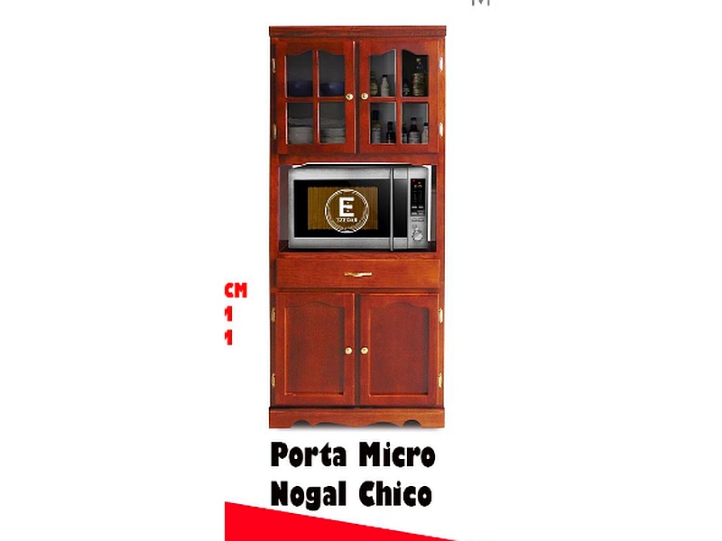 Porta micro café tipo madera México