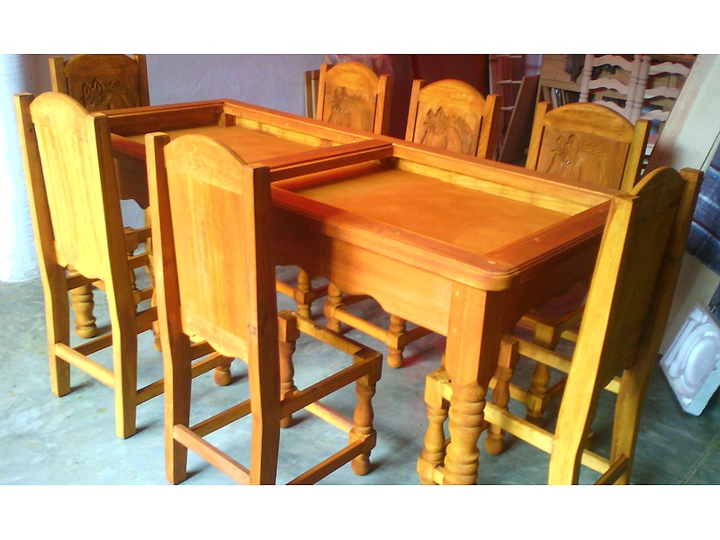 Comedor tipo madera México