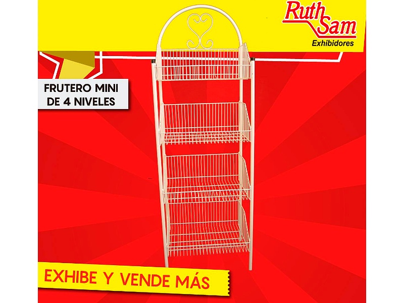 MINI FRUTERO 4 NIVELES